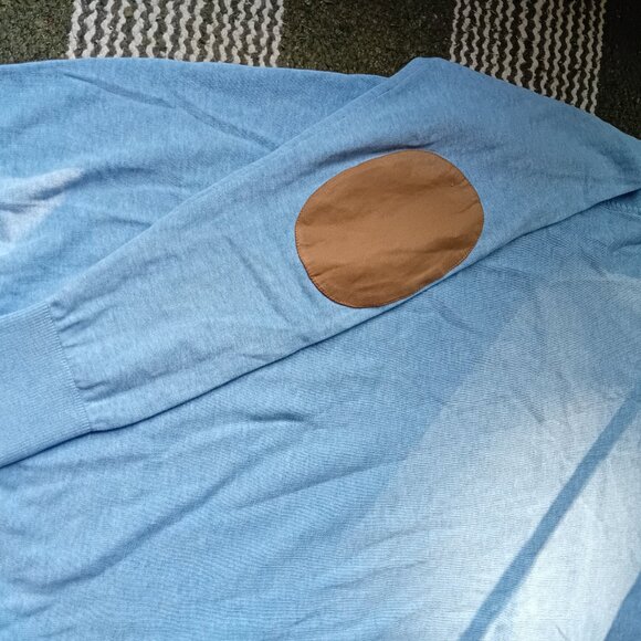 Bugatti XL Cotton Elbow Patch Long Sleeve - Picture 7 of 10